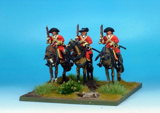 WLOA30 Cavalry Troopers on Standing Horses - Warfare Miniatures USA